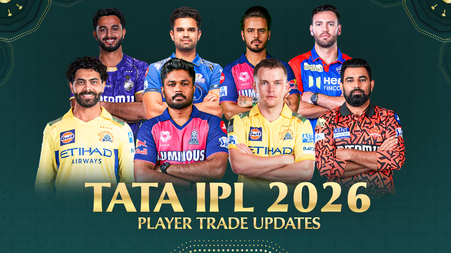 IPL 2026 all teams and captains - Bet on 1xplay.com.co